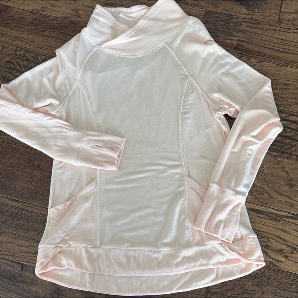 Yogalicious | Blush Pink Active Relaxed Sweatshirt - Picture 1 of 3
